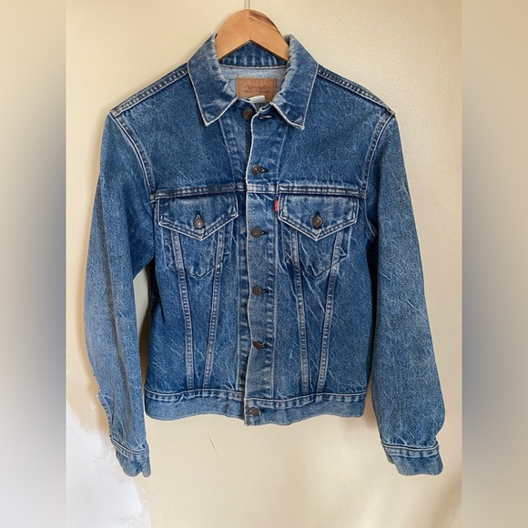 Vintage Levi's Light Blue Denim Jacket (little e)!! - Picture 1 of 5